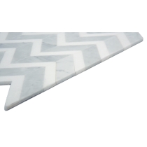 BIZOU - 12X13, WHITE/WHITE, POLISHED